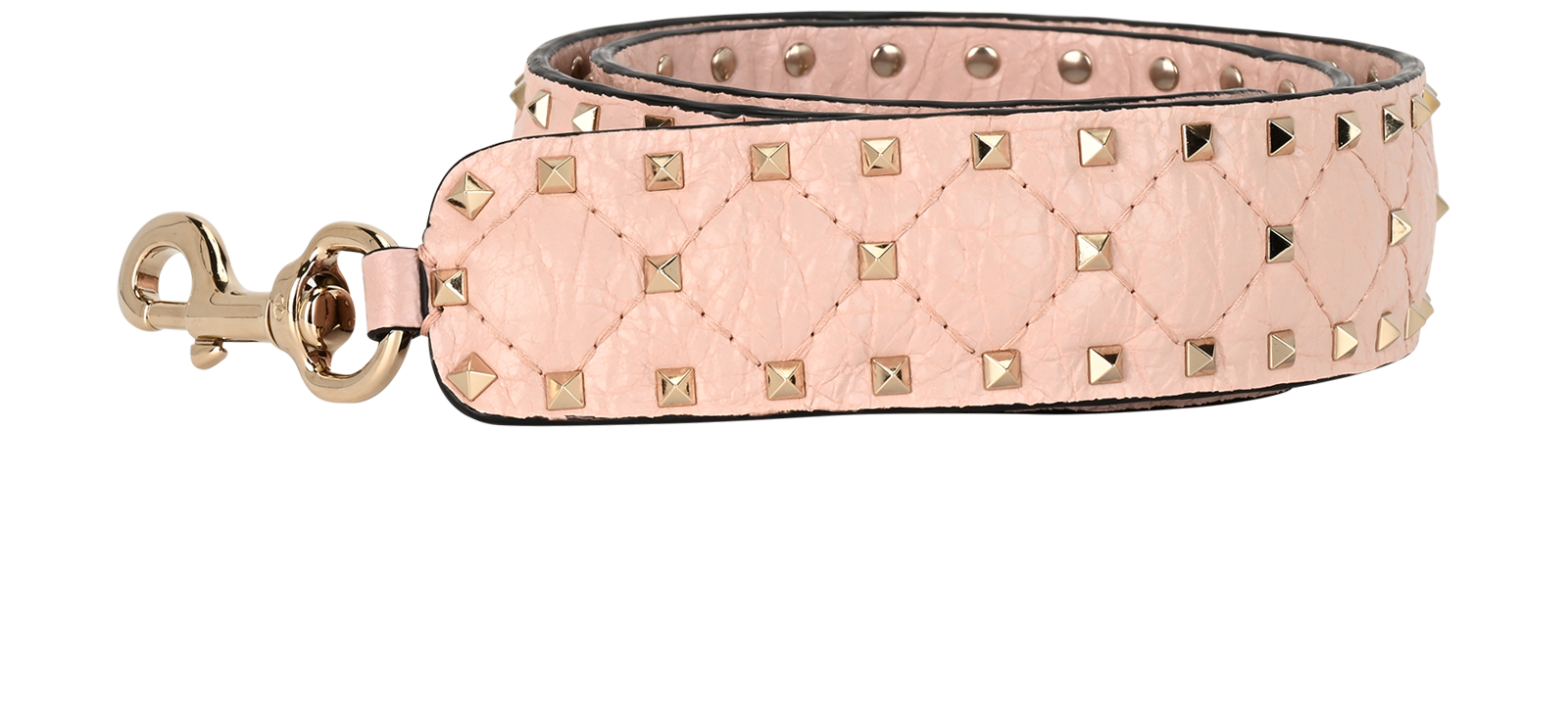 Valentino Garavani Rockstud Bag Strap, &pound;250, Accessories, Pink, Leather, Other view